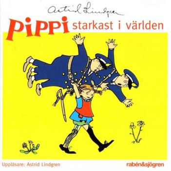 CD Audio book Pippi starkast i världen - Långstrump Longstocking Astrid Lindgren Swedish